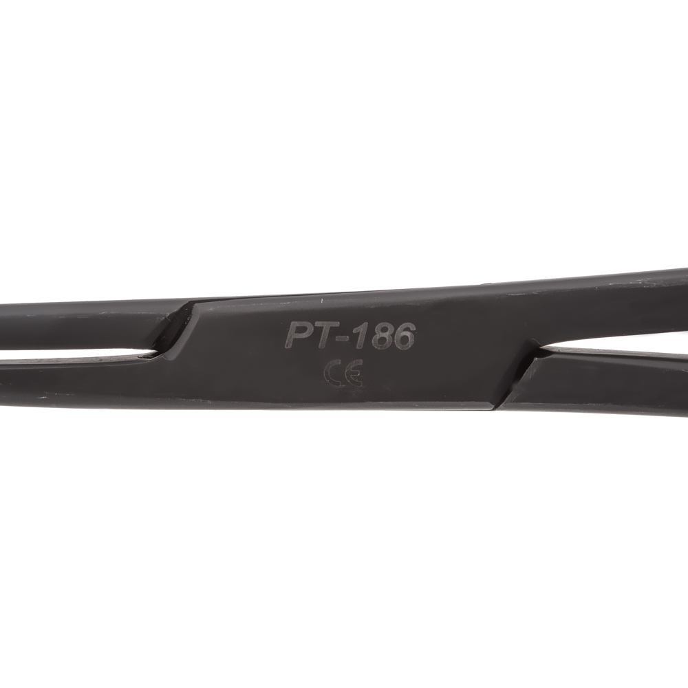 Slotted Forester (Sponge) 7" Forceps — Black Oxide Coated