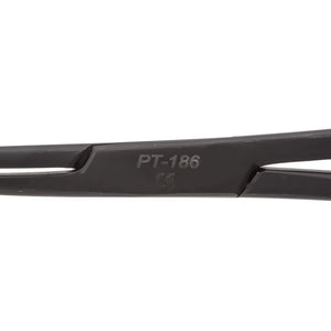Slotted Forester (Sponge) 7" Forceps — Black Oxide Coated