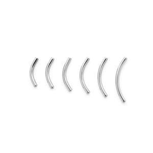 Titanium Bent Barbell - Threadless