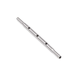 Tilum 14g 38mm Titanium Internally Threaded Straight Barbell Shaft with Three Internal 1.2mm Threaded Center Holes - Price Per 1