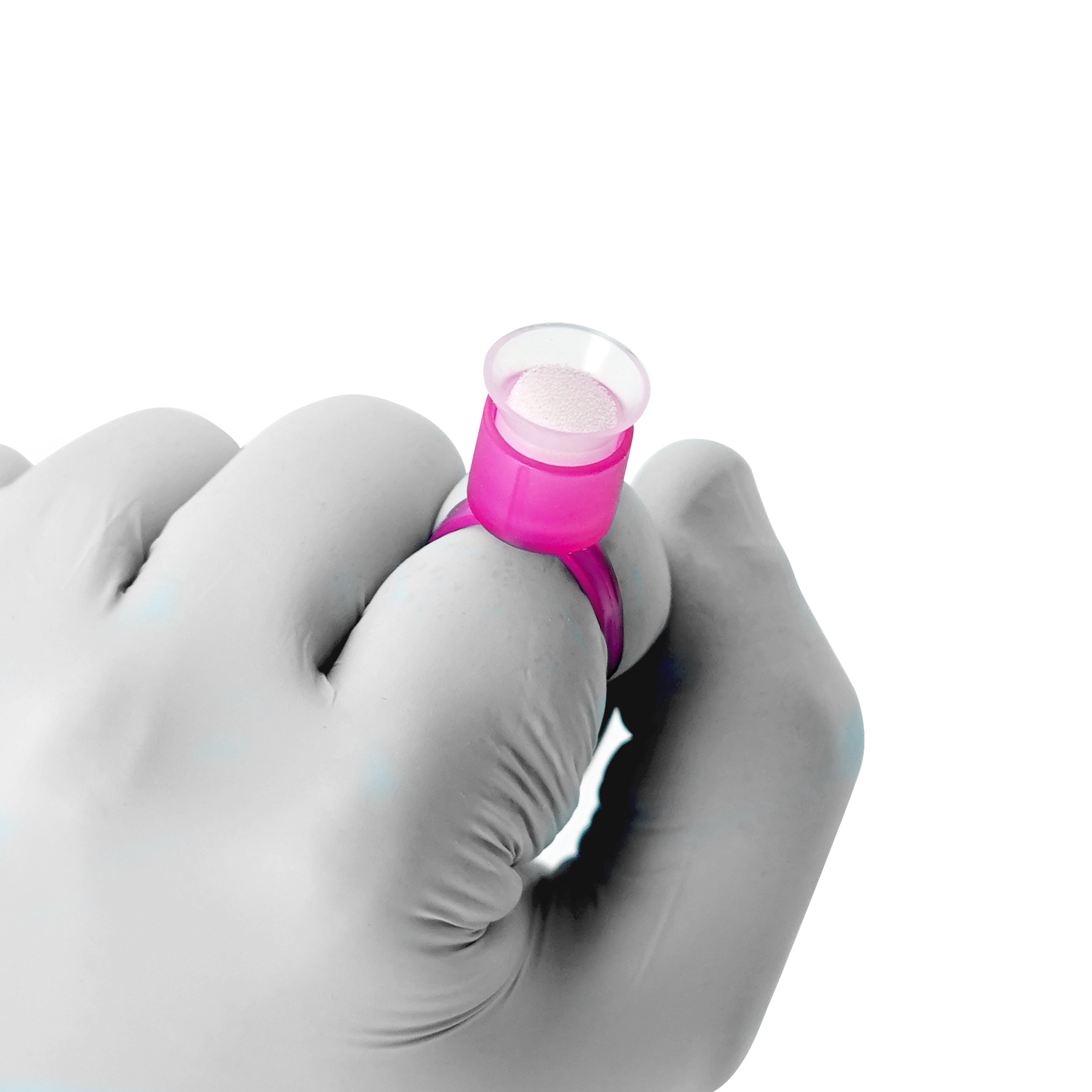 Ink Cap Rings 100pcs 50 Black/50 pink - Darklab Tattoo Supplies