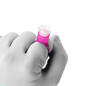 Ink Cap Rings 100pcs 50 Black/50 pink - Darklab Tattoo Supplies