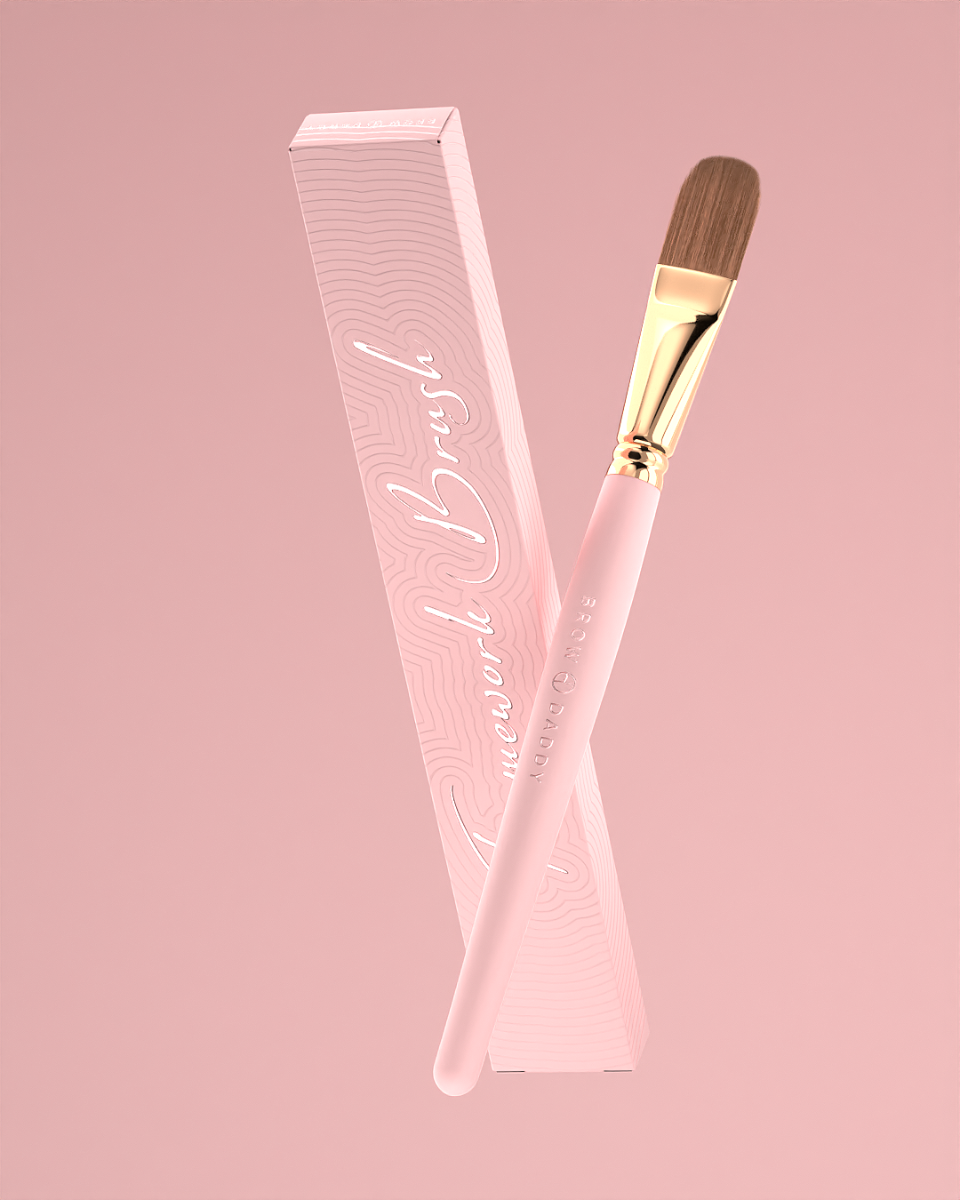 Brow Daddy Framework Master Brush — Perma Blend — Round