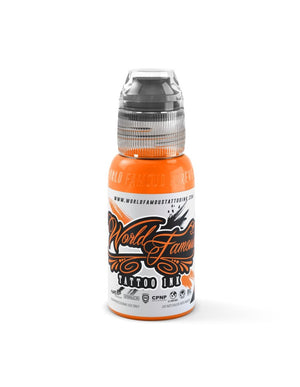 World Famous Tattoo Ink – All Orange Inks – 1/2oz Bottle
