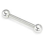 12g External Straight Steel Barbell — Price Per 1