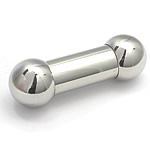 00g Internally Threaded Stainless Steel Straight Barbell — Price Per 1