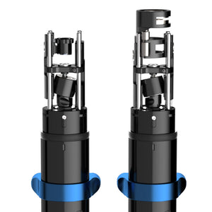 Ink Machines Scorpion X2 Rotary Tattoo Machine with 22mm Grip — Demonic Blue