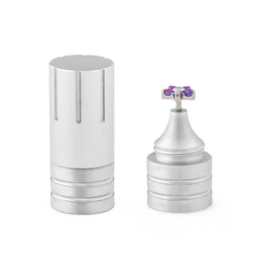 Threadless Aluminum Magnetic Body Jewelry Holder — Price Per 1