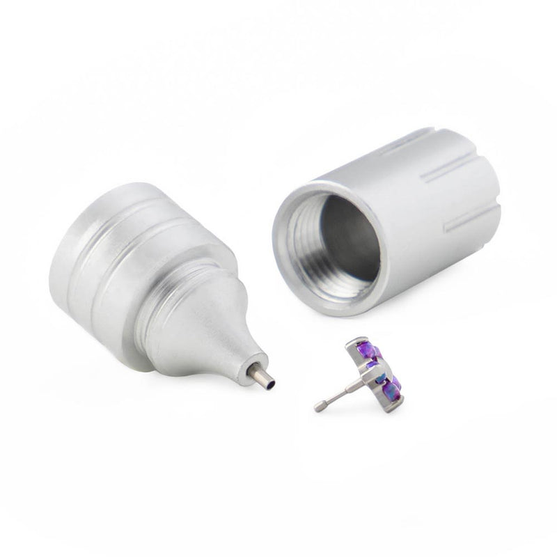 Threadless Aluminum Magnetic Body Jewelry Holder — Price Per 1