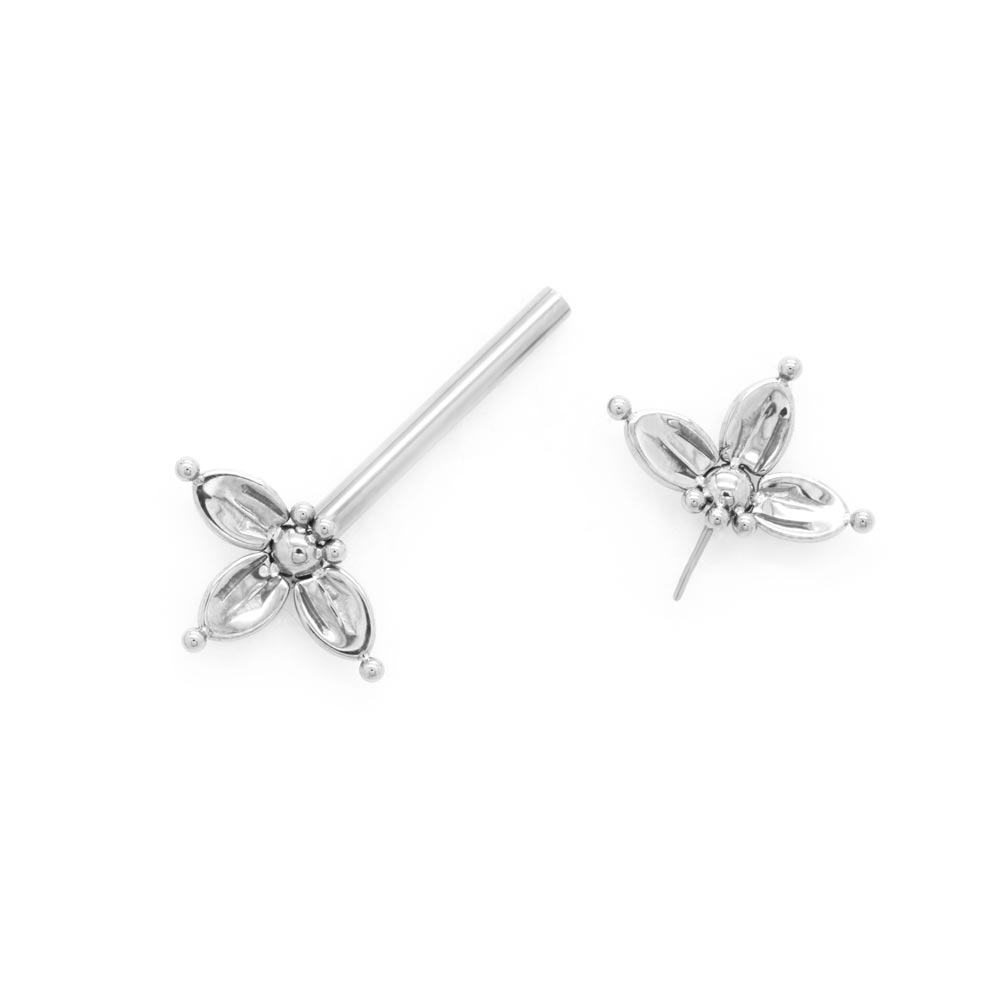 Galium Titanium Nipple Barbell - Threadless