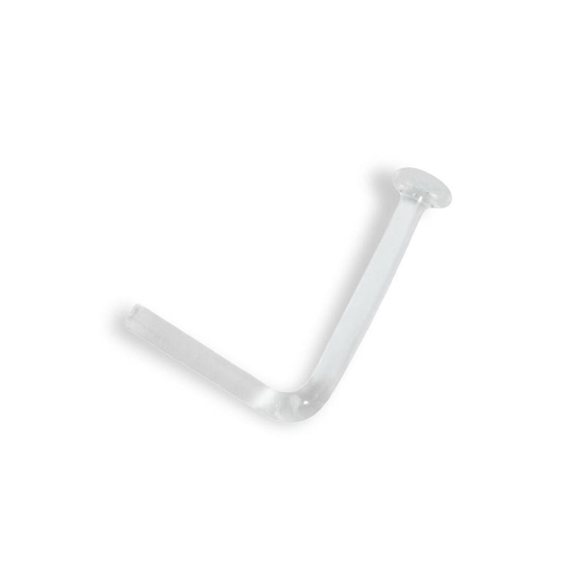 20g or 18g Monofilament L-Bend Nostril Retainer