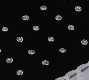 18g Nose Bone 24pcs of CZ in a Display Box