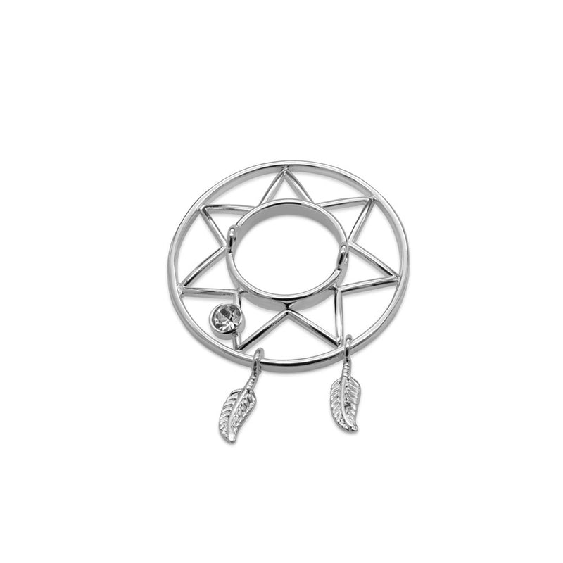 14g 5/8” Star Dreamcatcher Nipple Jewelry — Price Per 1