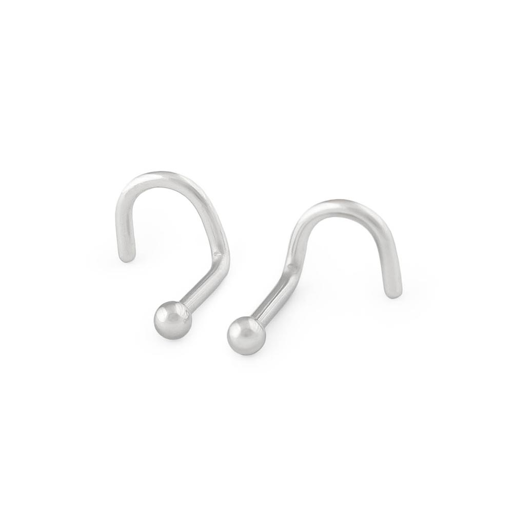 18g Steel Ball Nostril Jewelry — Price Per 1
