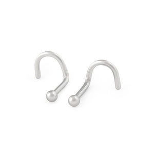 18g Steel Ball Nostril Jewelry — Price Per 1