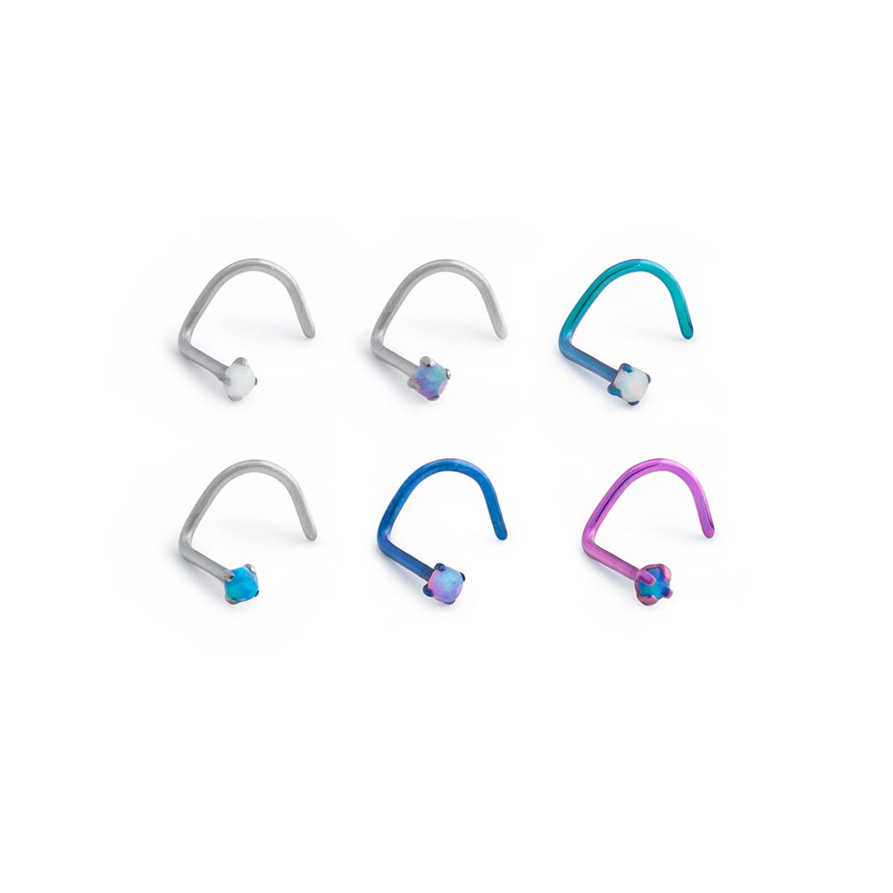 Opal Titanium Nostril Screw
