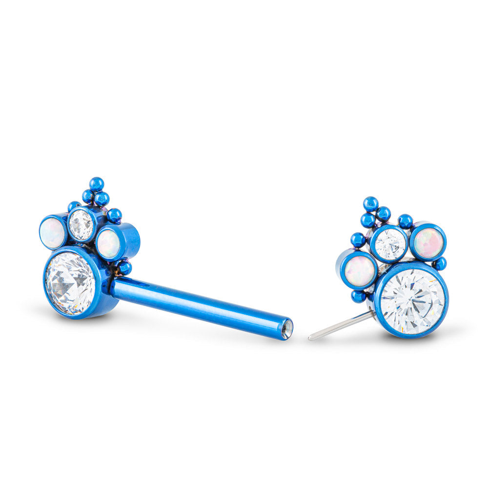 Opulence Titanium Nipple Barbell - Threadless