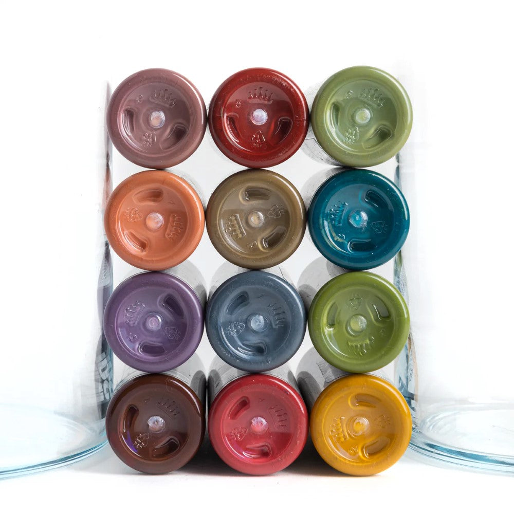 Opaque 12 Color Set — Solid Ink Tattoo Ink — 1oz Bottles