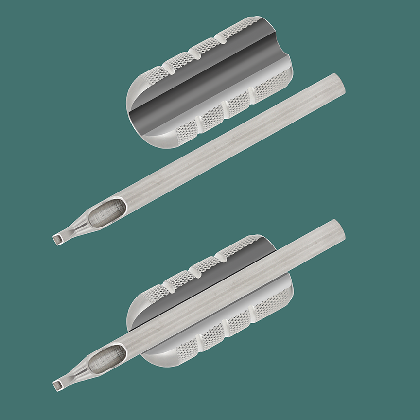 Sure Shot Steel Tube and Tip Combo — 3 Diamond Liner