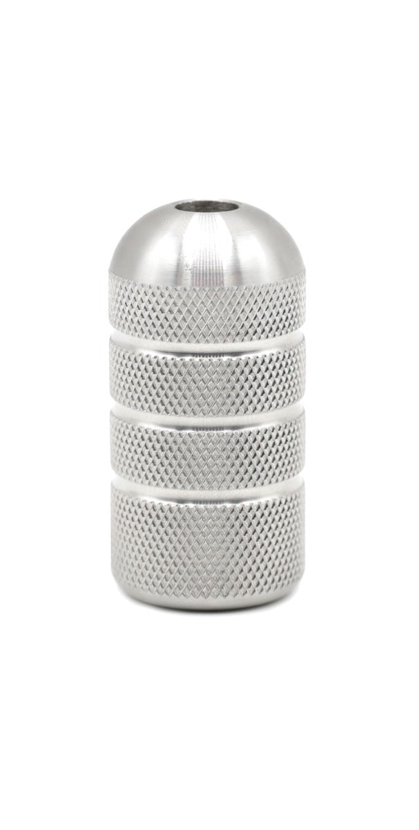 Sure-Shot 1" Stainless Steel Knurled Tattoo Grip — Price Per 1
