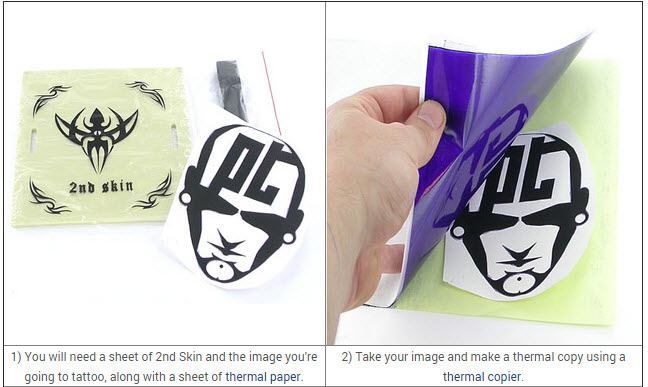 Precision 2nd Skin Tattoo Practice Skin in 3 Sizes