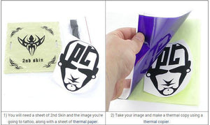 Precision 2nd Skin Tattoo Practice Skin in 3 Sizes