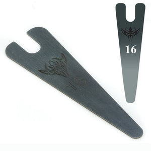 .016" Thick Blue Carbon Steel Front Spring