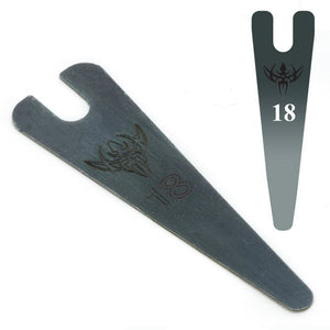 .018" Thick Blue Carbon Steel Front Spring