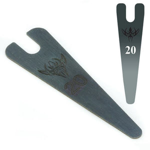 .020" Thick Blue Carbon Steel Front Spring