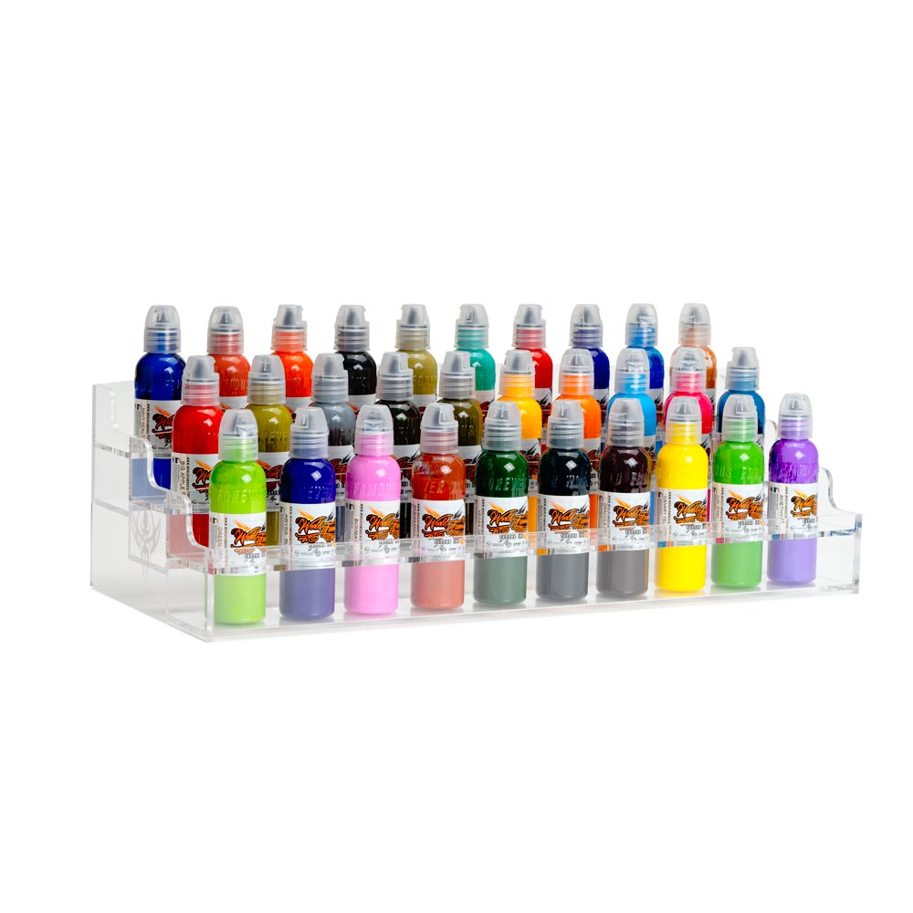 2oz Ink Bottle Holder - 30 Bottles Can be Displayed or Held
