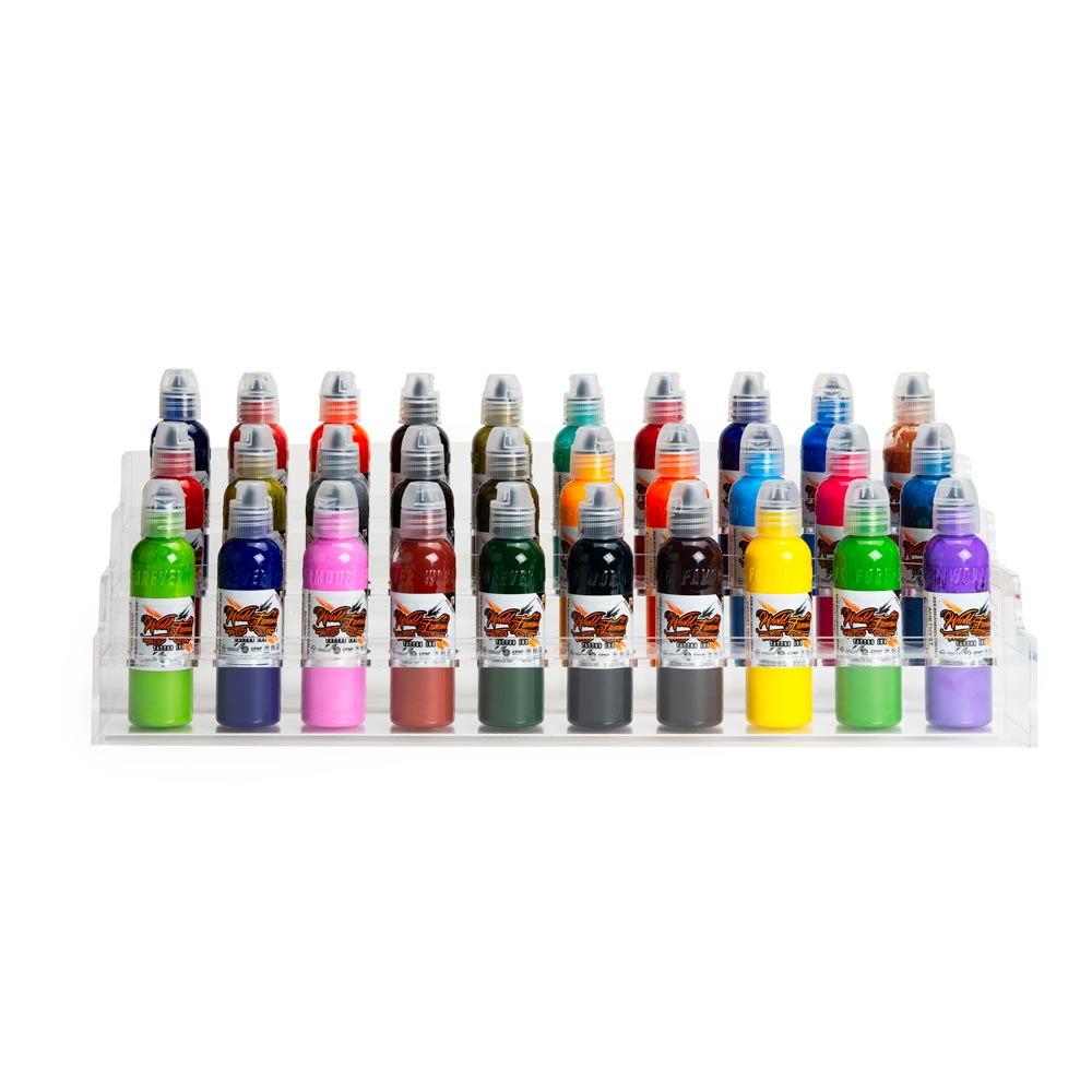 2oz Ink Bottle Holder - 30 Bottles Can be Displayed or Held