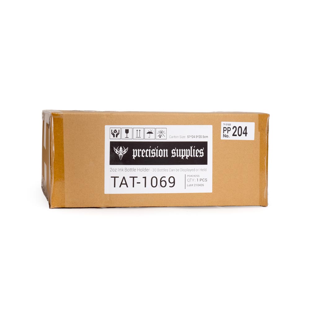 2oz Ink Bottle Holder - 30 Bottles Can be Displayed or Held