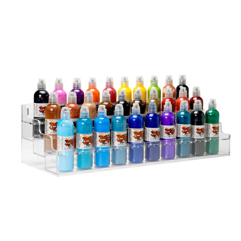 4oz Ink Bottle Holder - 30 Bottles Can be Displayed or Held