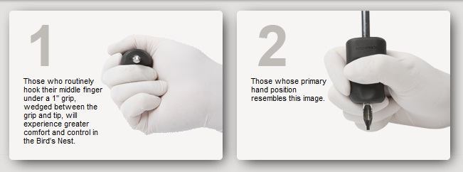 Morphix Flatiron Tattoo Grip - Thin Profile for Shading