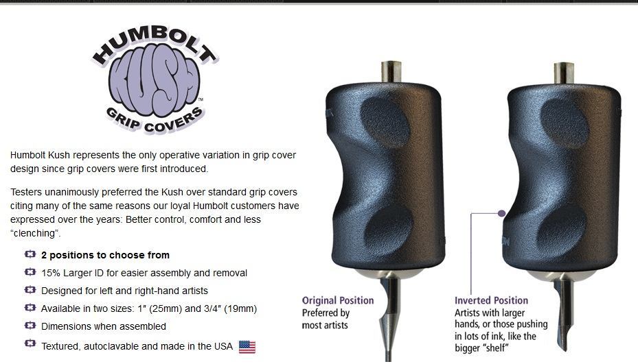 Humbolt Kush Grip Cover from Morphix - 3/4"