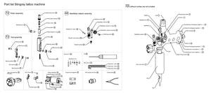 Ink Machines Stingray X2 Rotary Tattoo Machine — Pick Color