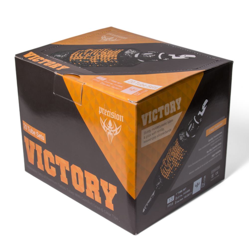Victory Tube & Grip Sets - 1" Premium Disposable Grips - Box of 20