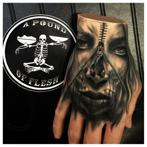 A Pound of Flesh Silicone Synthetic Hand without Wrist — Fitzpatrick Skin Tone 2 — Right or Left