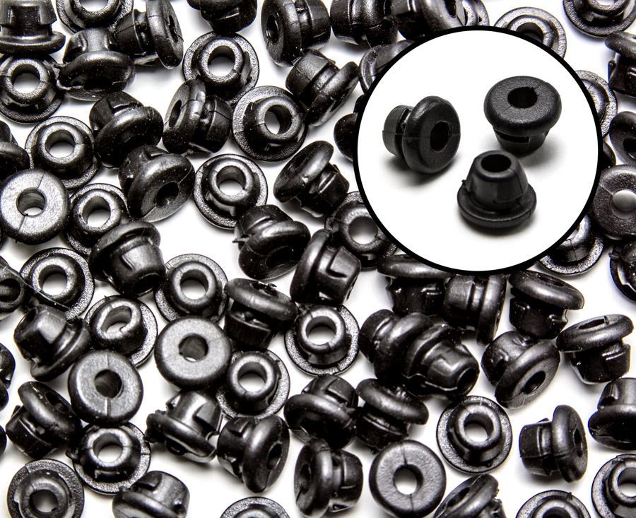 Snug Fit Rubber Nipples - Bag of 100 - Tattoo Supplies