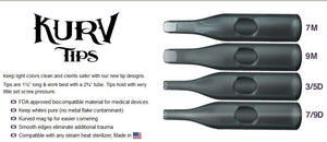 7 Mag KURV Tip by Morphix Tattoo Products