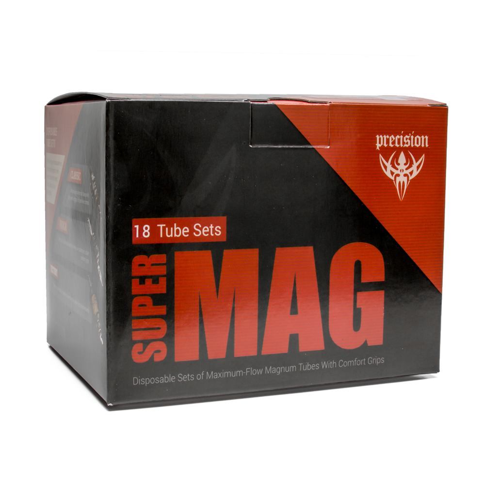 Super Mag Tube & Grip Sets — 1” Magnum Disposable Grips — Box of 18
