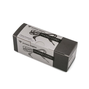 Precision 5.3’ Long Right Angle Gold-Plated 3.5mm to 1/4” Mono Plug Cable