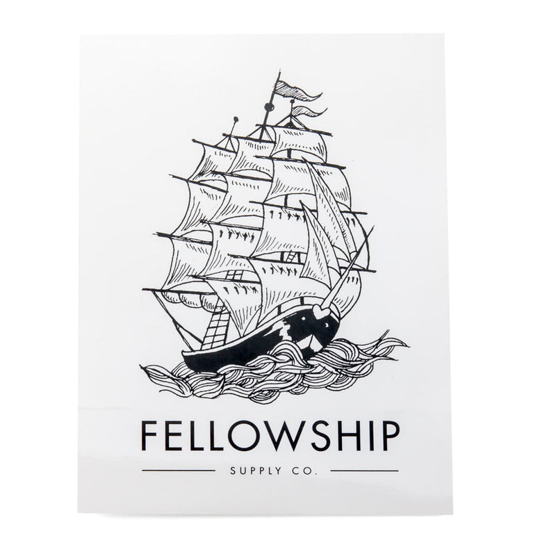 Fellowship Ship Sticker — Price Per 1