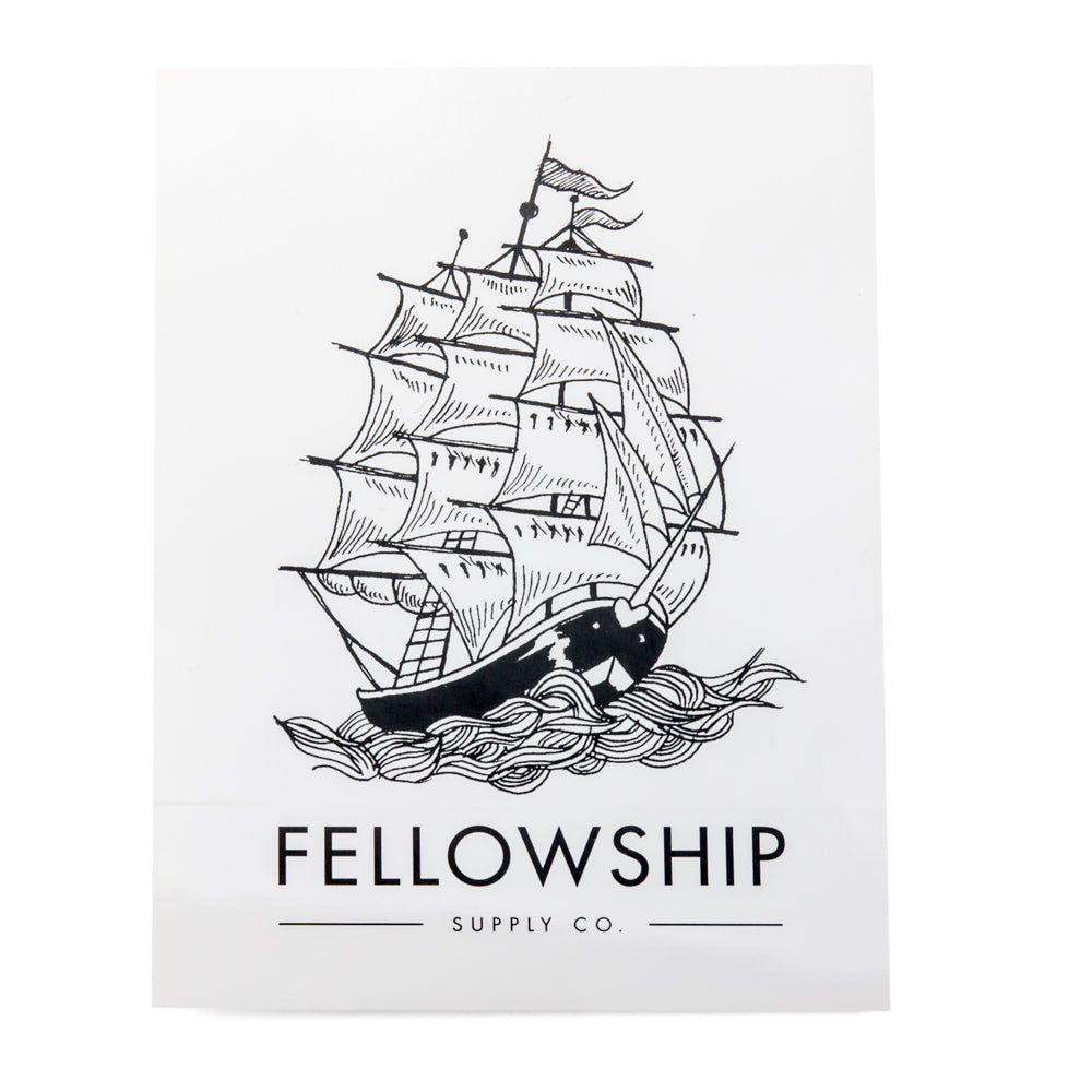 Fellowship Ship Sticker — Price Per 1