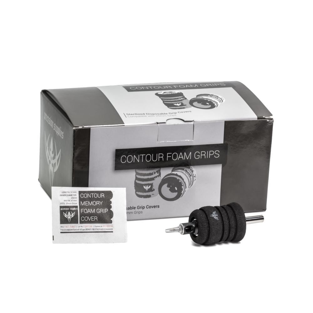 Precision Contour Memory Foam Grip Covers — Box of 20