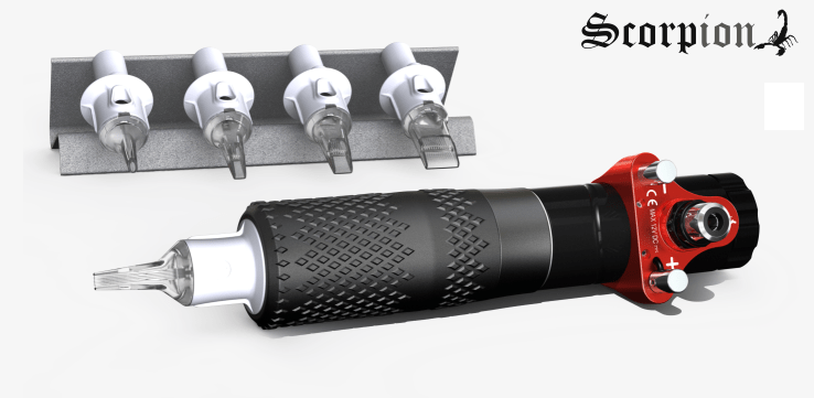 Scorpion Disposable Tattoo Cartridge Grips — 25mm — Box of 10
