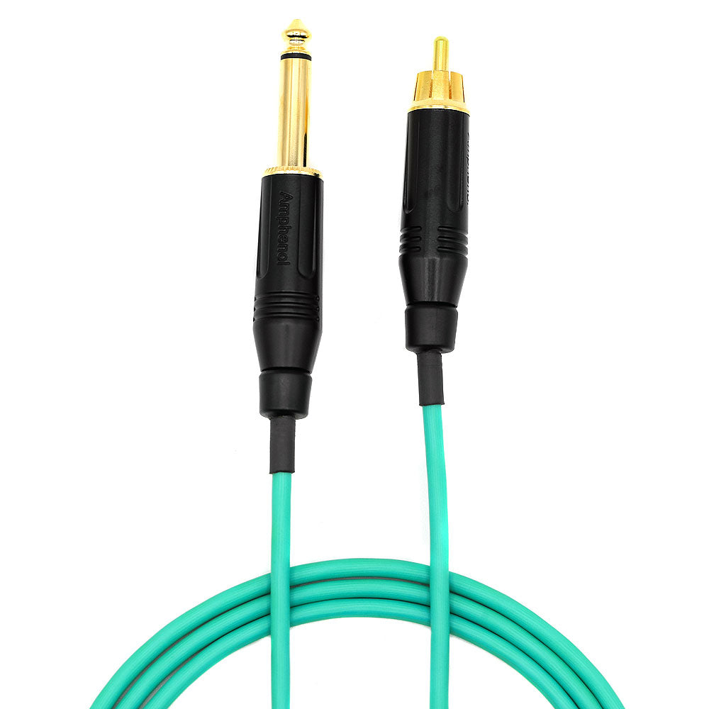 USA Strike 6’ RCA Power Cord — Teal