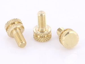 Brass Front Binding Post Screw - M4 Metric - Version 2