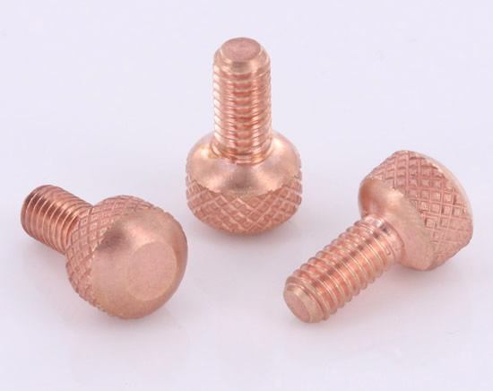 Round Head Copper Front Binding Post Screw - M4 Metric - Version 4