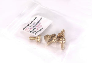 Brass Front Binding Post Screw - M4 Metric - Version 5